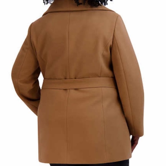 🔥Tahari Ella Double Face Wrap Coat - NWT🔥 - Picture 3 of 10